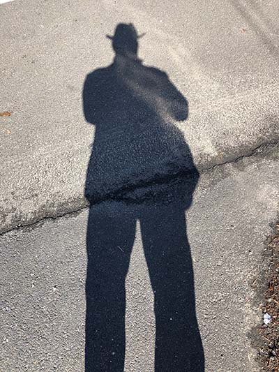 Shadow on the ground