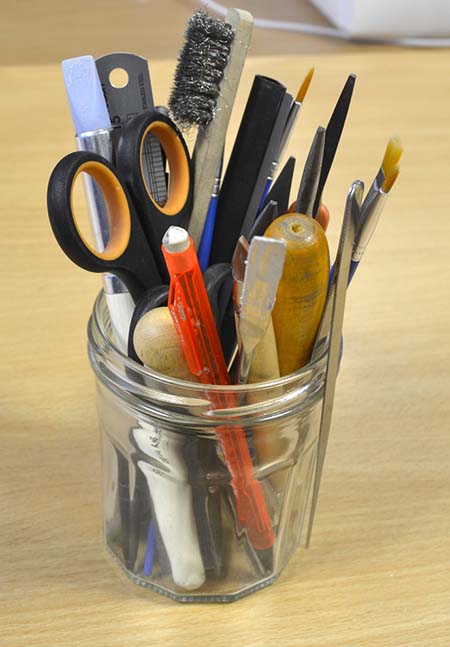 jar of tools