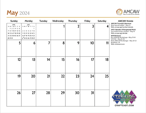 Calendar 24 May